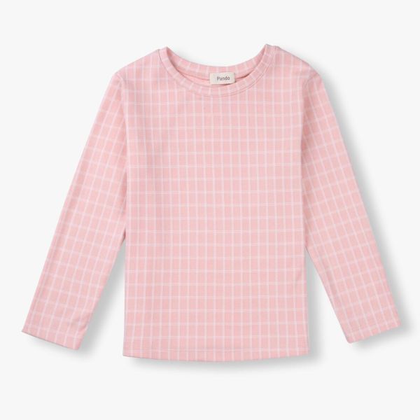 Bộ mặc nhà thu đông bé gái Pando chất liệu nỉ bông