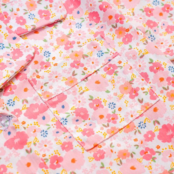 Bộ mặc nhà bé gái Pyjama cộc tay Pando